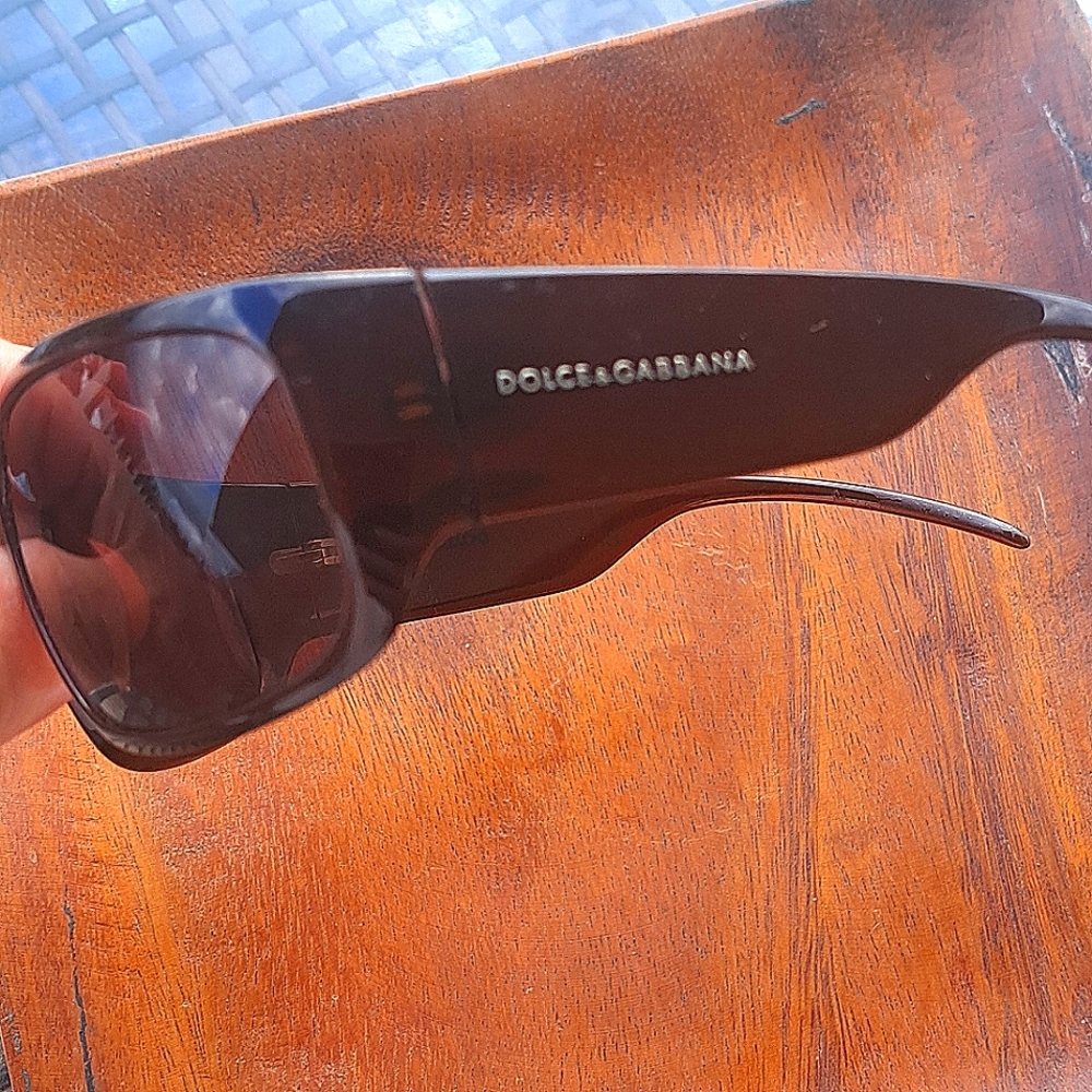 Dolce & Gabbana wrap around sunglasses